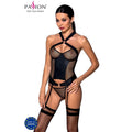 PASSION - AMANDA CORSETTO IN PELLE ECOLOGICA S/M – Corsetti