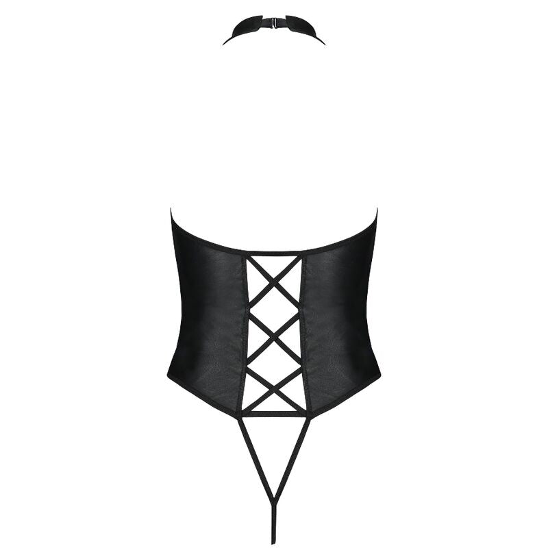 PASSION - BODY NANCY IN PELLE ECOLOGICA S/M – Body – foto 3