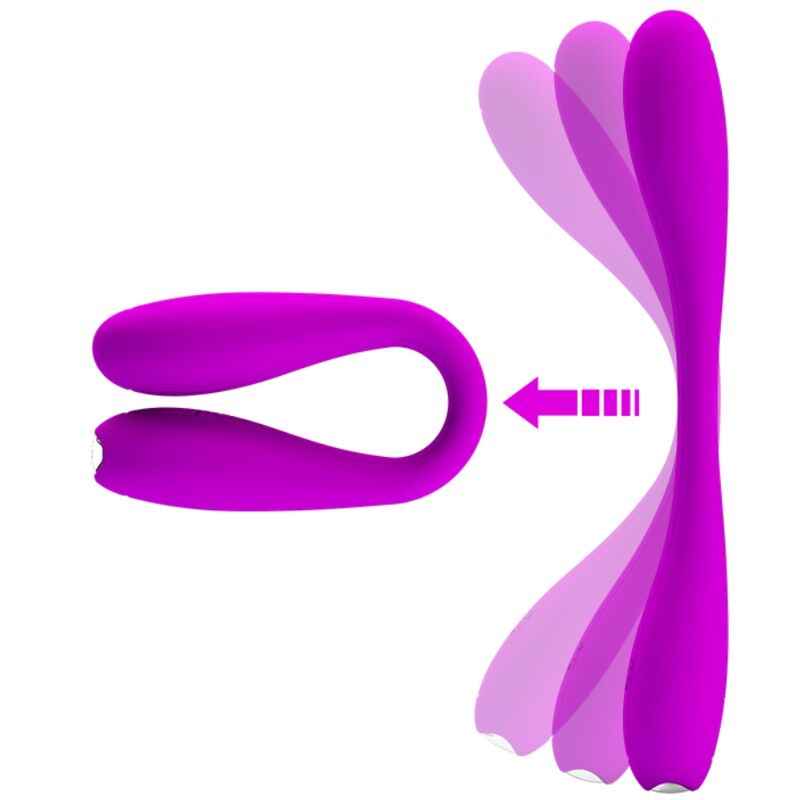 PRETTY LOVE - VIBRATORE FLESSIBILE YEDDA – Rotatori vibranti – foto 7