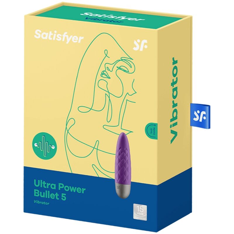 SATISFYER - ULTRA POWER BULLET 5 VIOLETT – Proiettili vibranti – foto 3