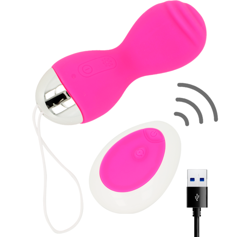 OHMAMA - UOVO VIBRANTE FLESSIBILE RICARICABILE – Telecomando – foto 2