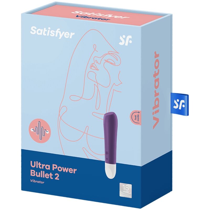 SATISFYER - ULTRA POWER BULLET 2 VIOLA – Proiettili vibranti – foto 3