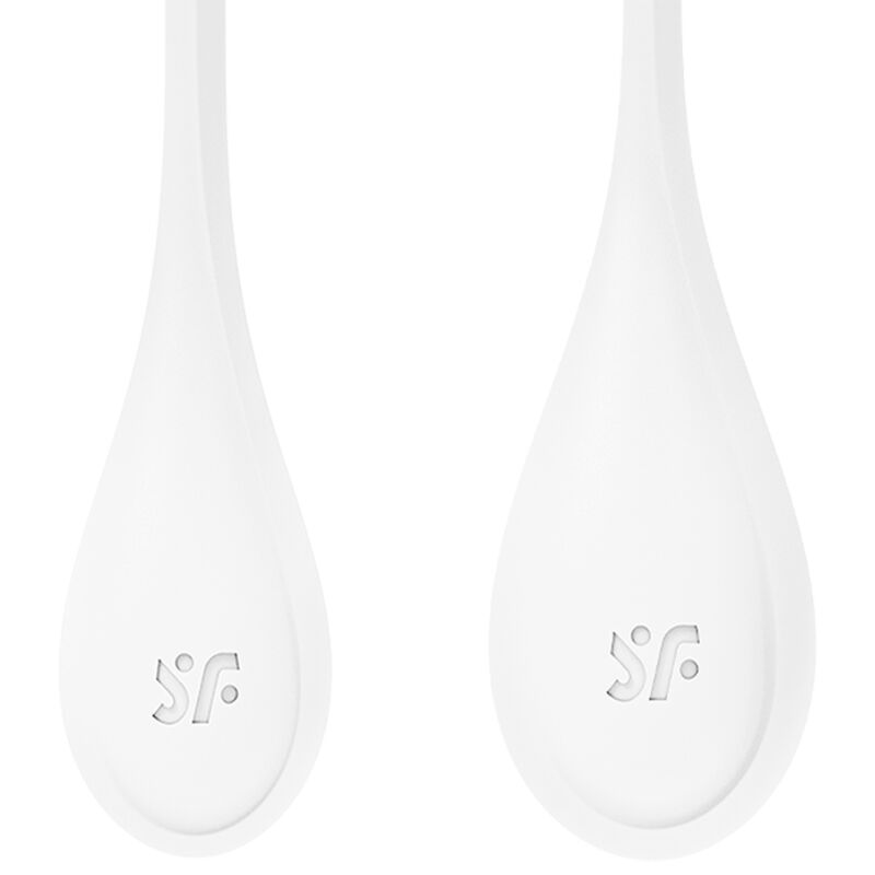SATISFYER - SET DA ALLENAMENTO YONI POWER 1 BIANCO – Sfere di silicone – foto 3