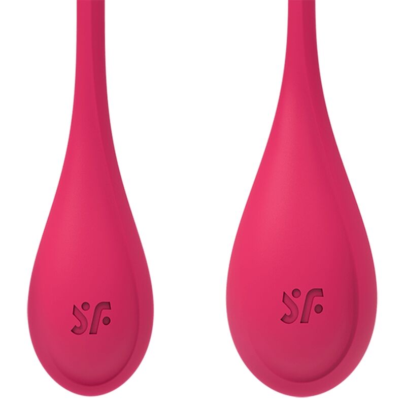 SATISFYER - SET DA ALLENAMENTO YONI POWER 1 ROSSO – Sfere di silicone – foto 2
