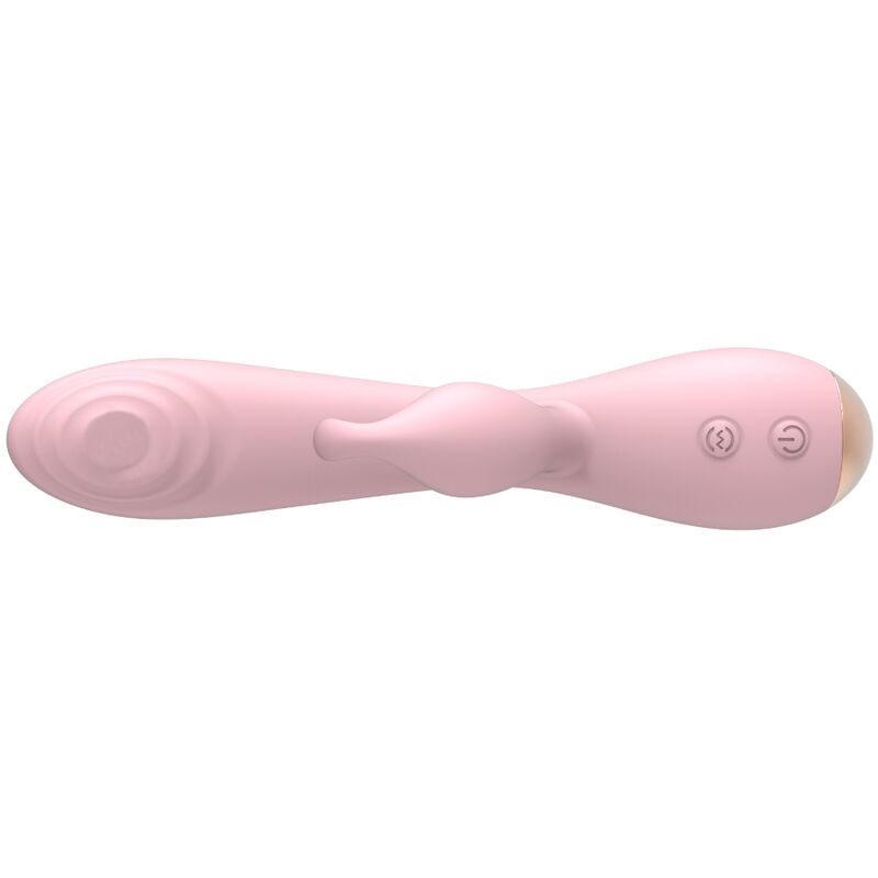 NALONE - VIBRATORE MAGIC STICK CON CONIGLIO - ROSA CHIARO – Vibratori di coniglio – foto 5