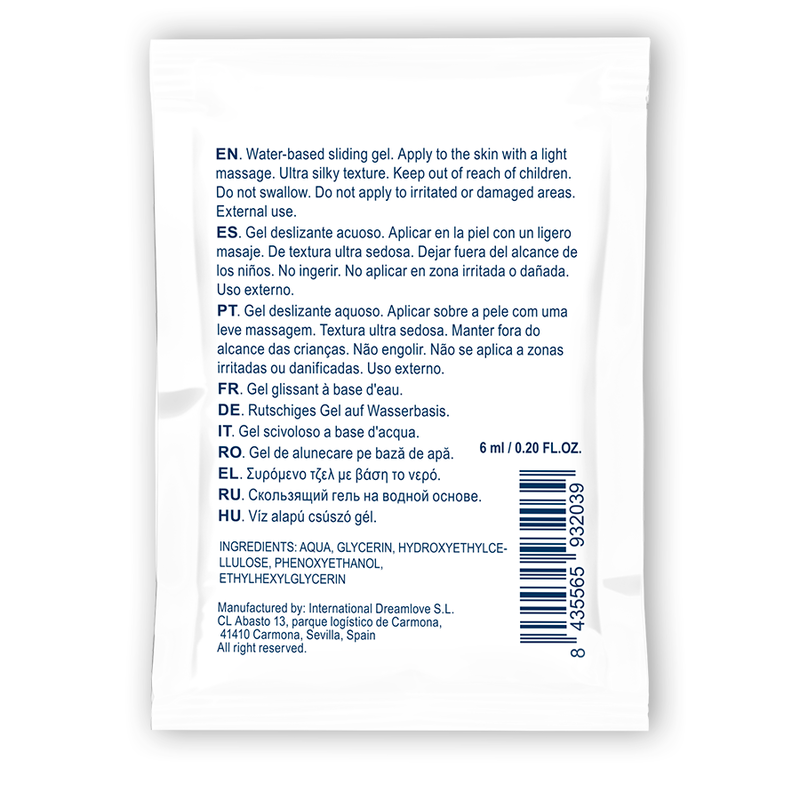 WATERFEEL - GEL SCORREVOLE NEUTRO A BASE ACQUA 6 ML – Dose singola – foto 3