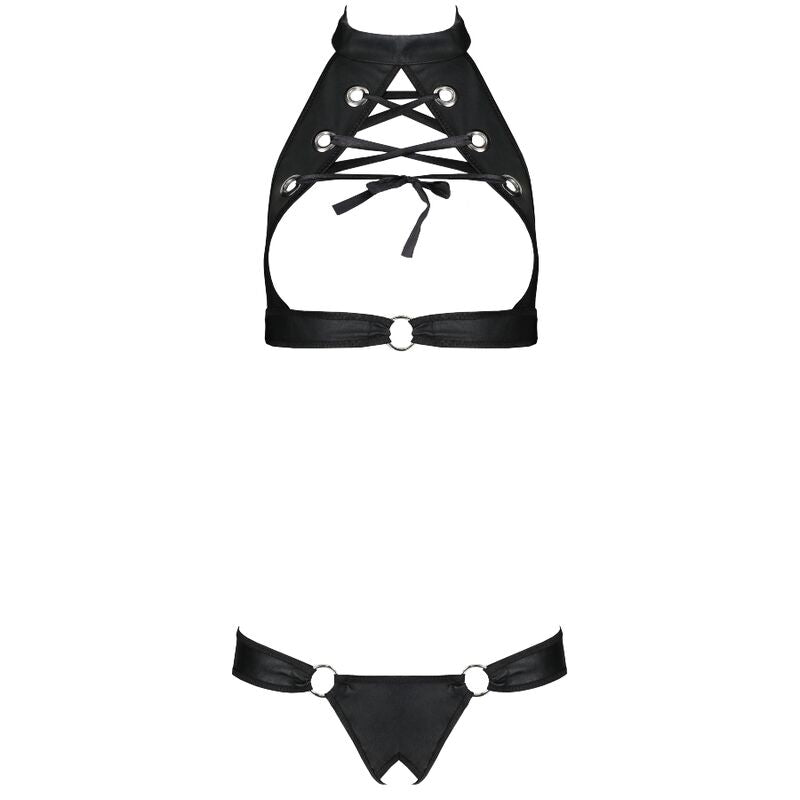 PASSION - SET IN PELLE ECOLOGICA MALWIA L/XL – Stile FETISH – foto 3