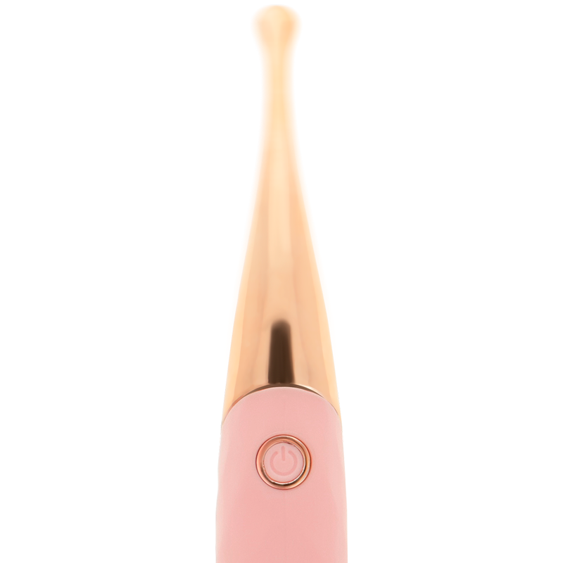 OHMAMA - STIMOLATORE CLITORIDE RICARICABILE 36 MODALITÀ ROSA-ORO ROSA – Per il clitoride – foto 3