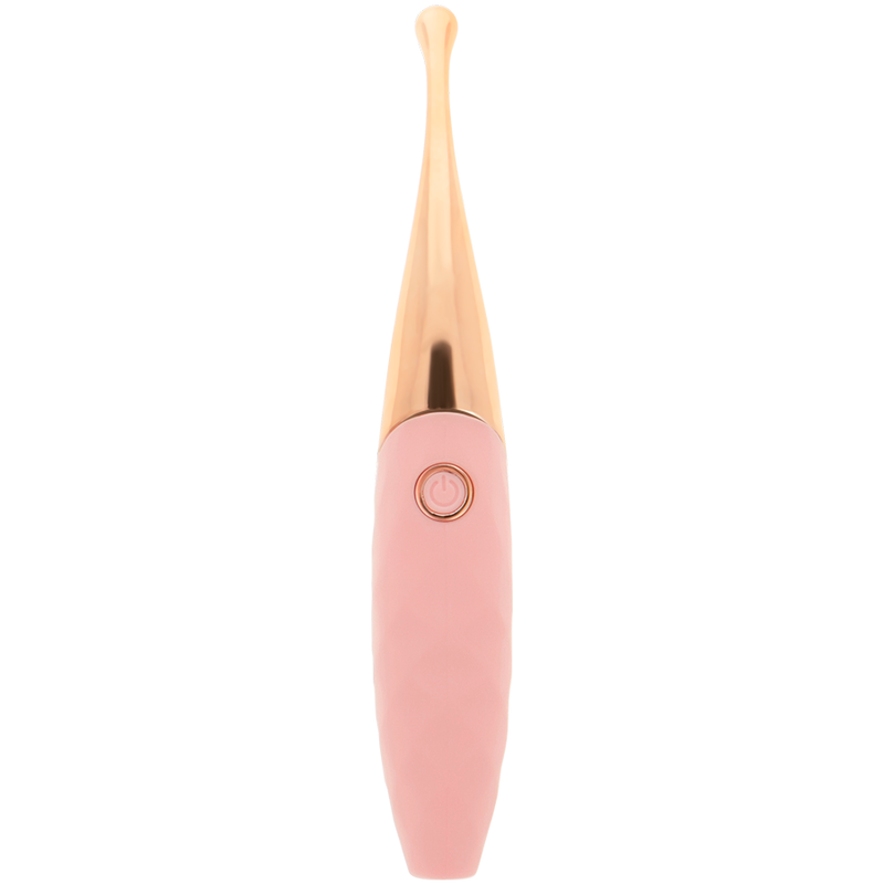 OHMAMA - STIMOLATORE CLITORIDE RICARICABILE 36 MODALITÀ ROSA-ORO ROSA – Per il clitoride – foto 4