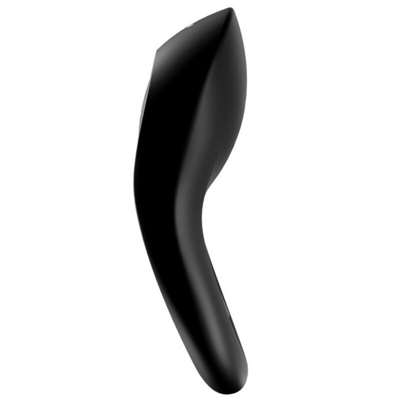 SATISFYER - VIBRATORE AD ANELLO DUO LEGGENDARIO NERO – Cockring con vibrazione – foto 2