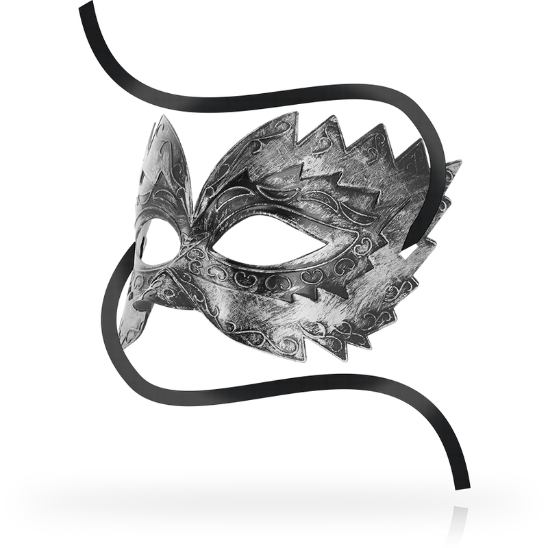 OHMAMA - MASCHERE ANTIZAZ STILE VENEZIANO ARGENTO – Maschere Veneziane – foto 2