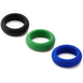 JE JOUE - SET IN SILICONE ANELLI PER PENE IN SILICONE – Cockring senza vibrazione