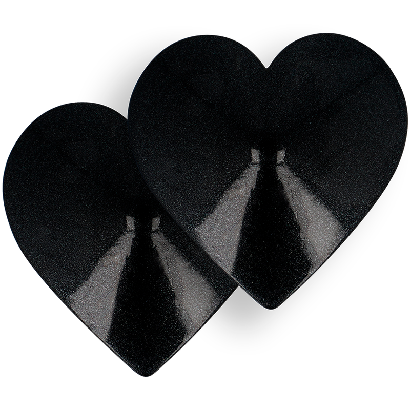 COQUETTE CHIC DESIRE - COPRI CAPEZZOLI BLACK HEARTS – Fodere – foto 3