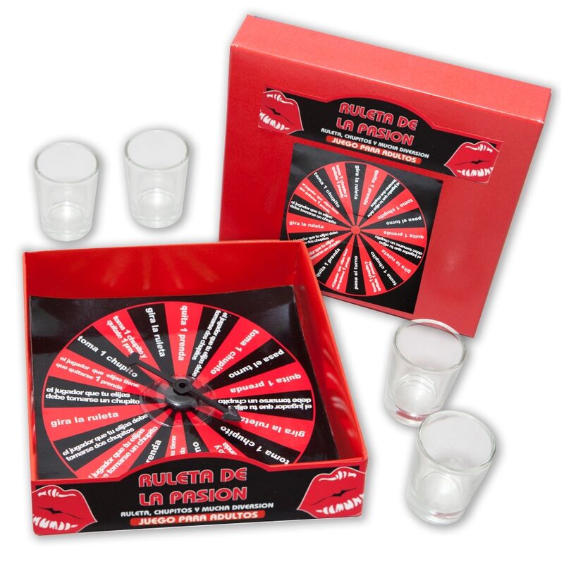 DIABLO PICANTE - PASSION ROULETTE GIOCO DI SHOT – Giochi di carte