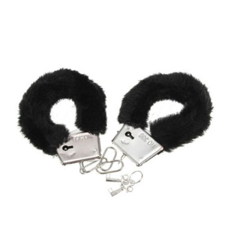 DIABLO PICANTE - MANETTE PELOSE PLEASURE NERE – Mogli
