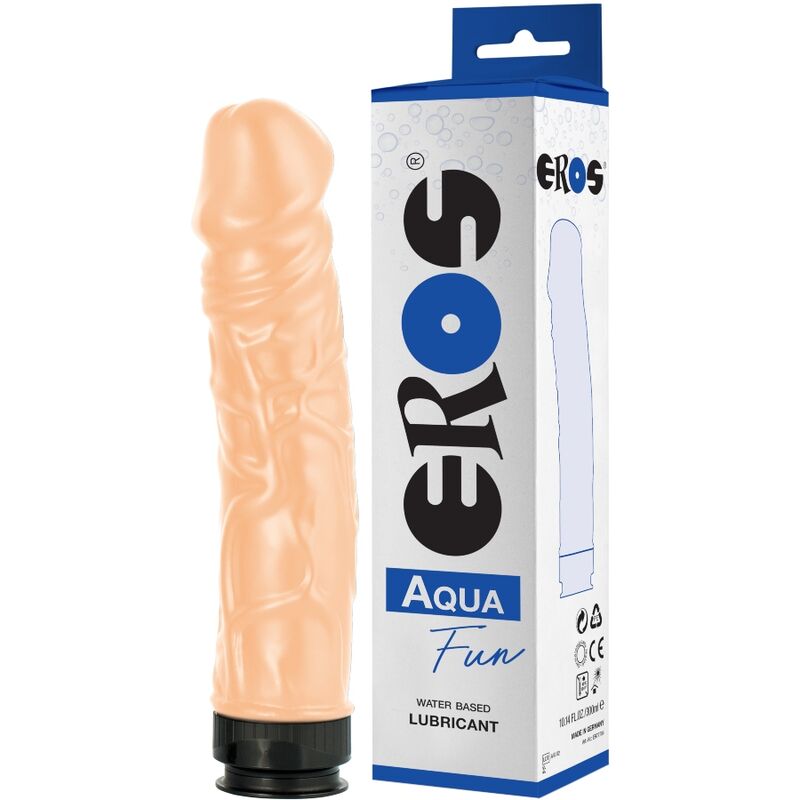 EROS - DILDO AQUA FUN E LUBRIFICANTE A BASE ACQUA – Falli senza vibrazioni
