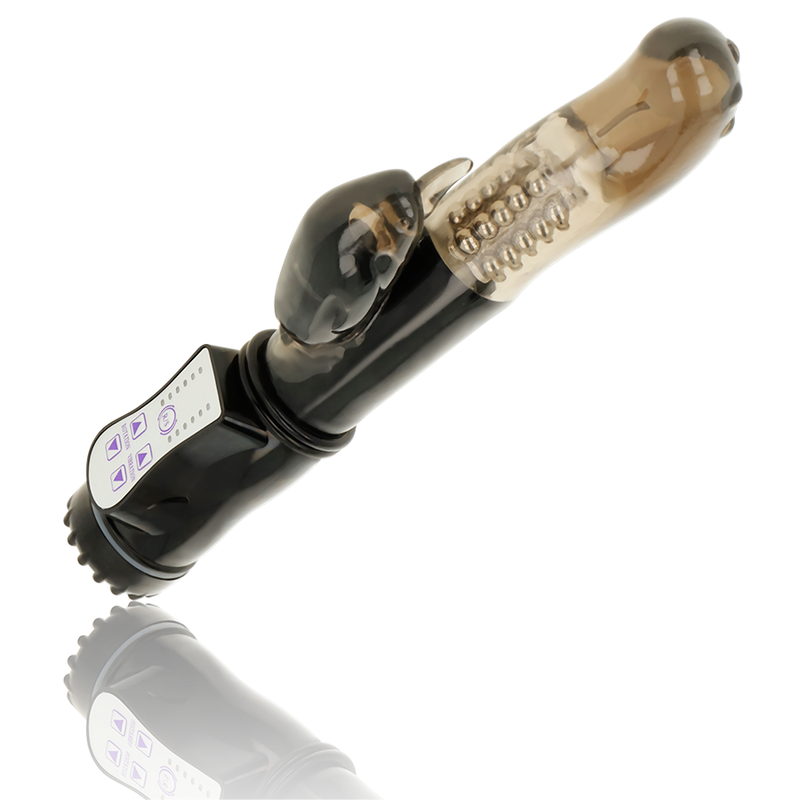OHMAMA - VIBRATORE ROTATORE CON STIMOLATORE DEL CLITORIDE DELFIN – Rotatori vibranti – foto 2
