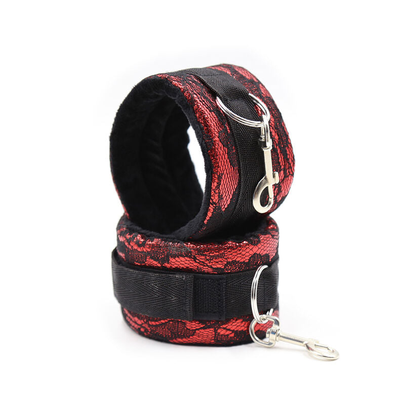 OHMAMA FETISH - MANETTE IN VELLUTO CON NASTRO IN NYLON – Mogli – foto 3