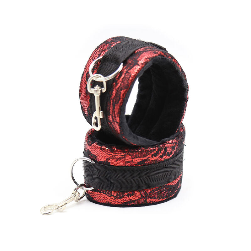 OHMAMA FETISH - MANETTE IN VELLUTO CON NASTRO IN NYLON – Mogli – foto 5