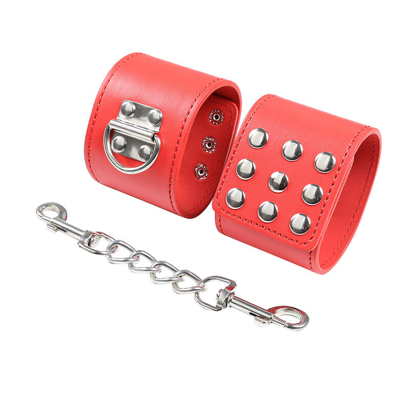 OHMAMA FETISH - MANETTE ROSSE CON CHIUSURA A SCATTO – Mogli – foto 6