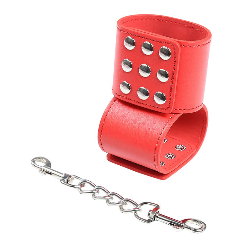 OHMAMA FETISH - MANETTE ROSSE CON CHIUSURA A SCATTO – Mogli