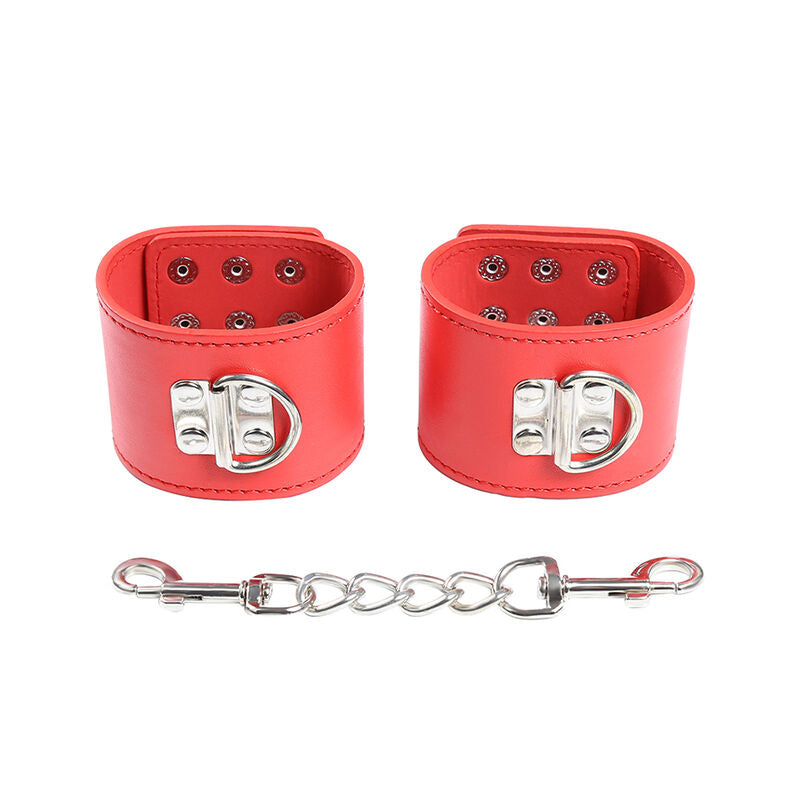 OHMAMA FETISH - MANETTE ROSSE CON CHIUSURA A SCATTO – Mogli – foto 9