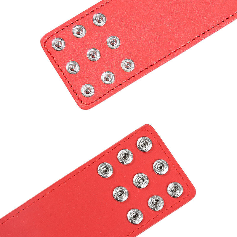 OHMAMA FETISH - MANETTE ROSSE CON CHIUSURA A SCATTO – Mogli – foto 10