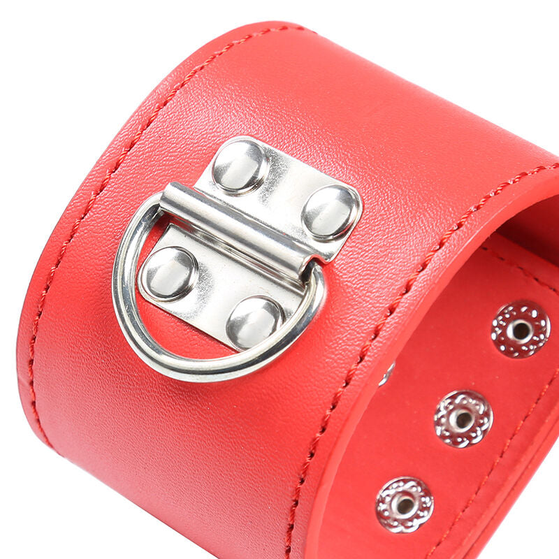 OHMAMA FETISH - MANETTE ROSSE CON CHIUSURA A SCATTO – Mogli – foto 11