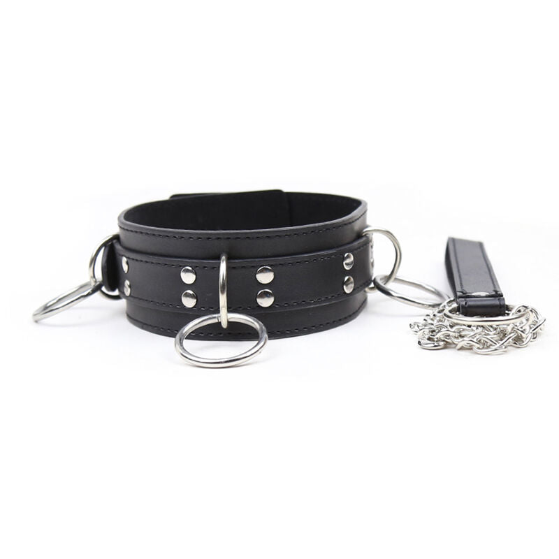 OHMAMA FETISH - COLLANA DI SOTTOMISSIONE CON 3 ANELLI – Collane – foto 3