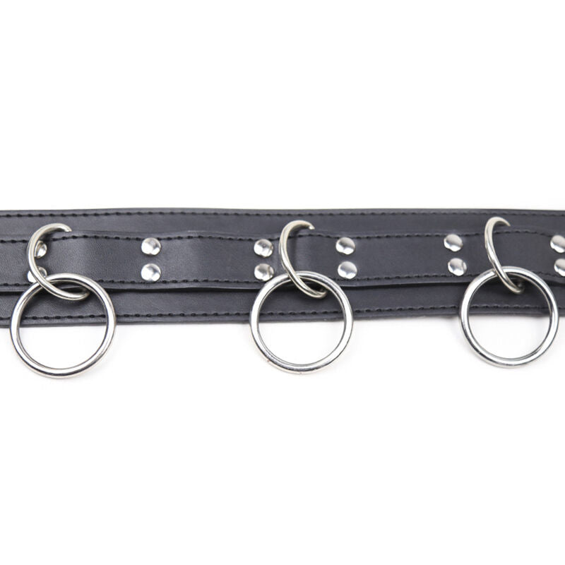 OHMAMA FETISH - COLLANA DI SOTTOMISSIONE CON 3 ANELLI – Collane – foto 5