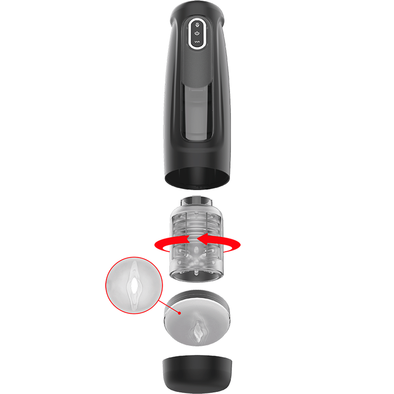 JAMYJOB - TORNADO 360 ROTATE TECH STROKER – Vagine con vibrazione – foto 3