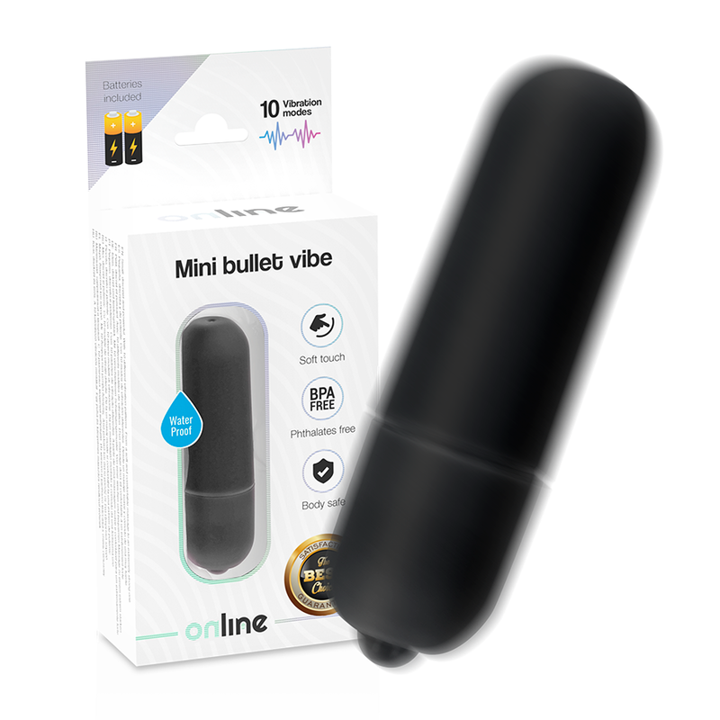 ONLINE - MINI PROIETTORE VIBRANTE NERO – Mini vibratori – foto 2