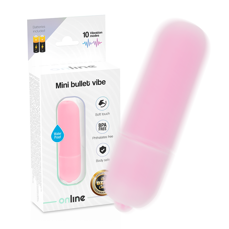 ONLINE - MINI PROIETTORE VIBRANTE ROSA – Mini vibratori – foto 2