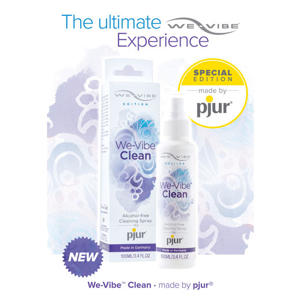 PJUR - WE VIBE DETERGENTE GIOCATTOLI 100 ML – Giocattoli disinfettanti – foto 2