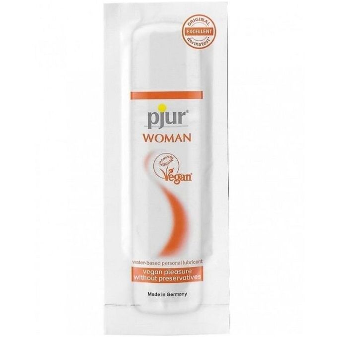 PJUR - WOMAN LUBRIFICANTE VEGANO A BASE ACQUA 2 ML – Dose singola