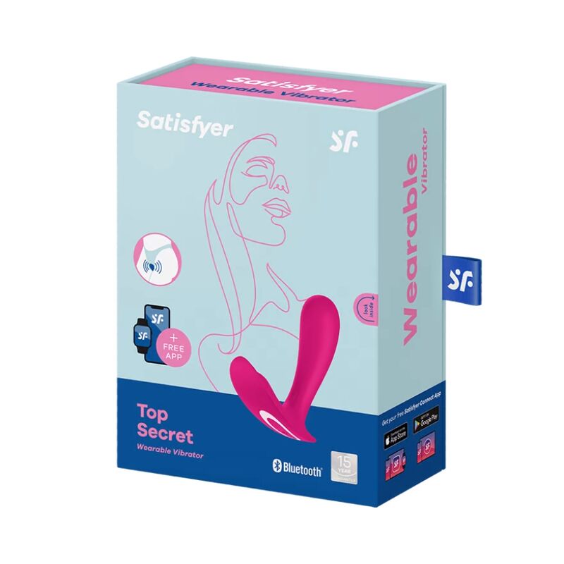 SATISFYER - VIBRATORE TOP SECRET ROSA – Tappi anali – foto 3
