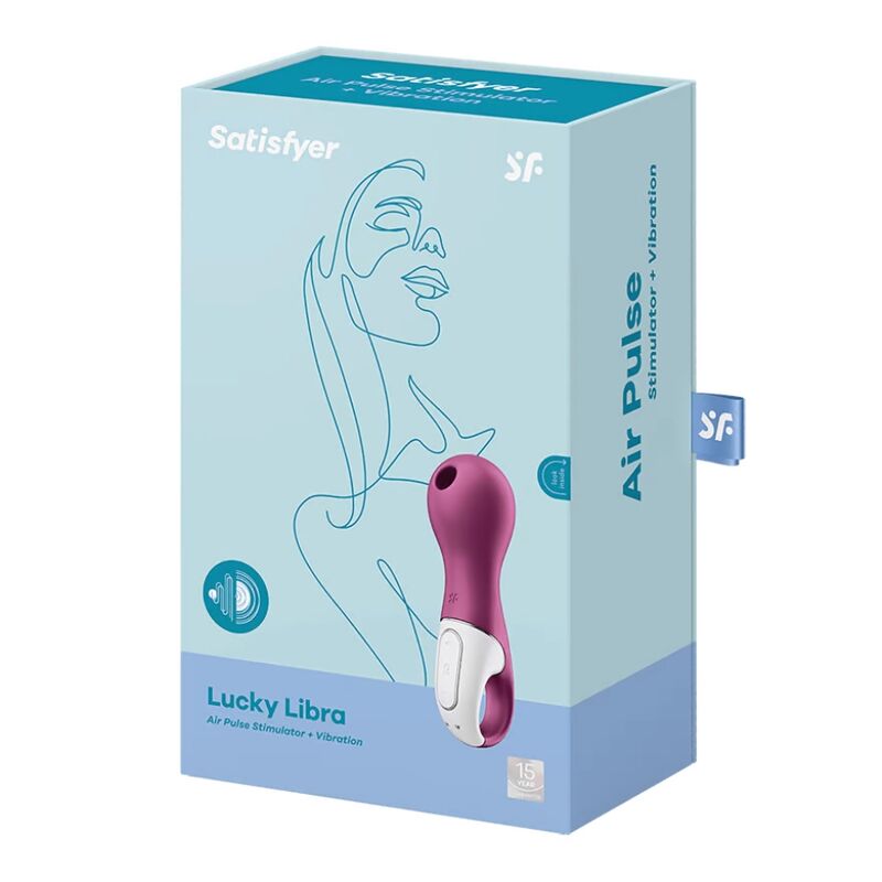 SATISFYER - STIMOLATORE E VIBRATORE LUCKY LIBRA – Stimolatore dell'aria nessuna vibrazione – foto 5
