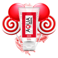 AQUA TRAVEL - LUBRIFICANTE A BASE ACQUOSA GUSTO LOLLIPOP - 50 ML – Con sapori deliziosi