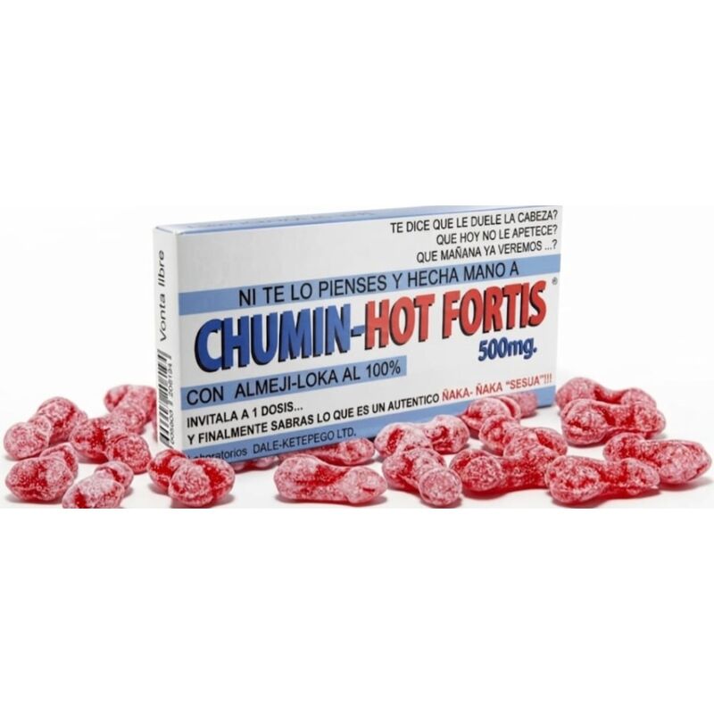 DIABLO GOLOSO - SCATOLA DI CARAMELLE FORTIS CHUMIN-HOT – Caramelle divertenti