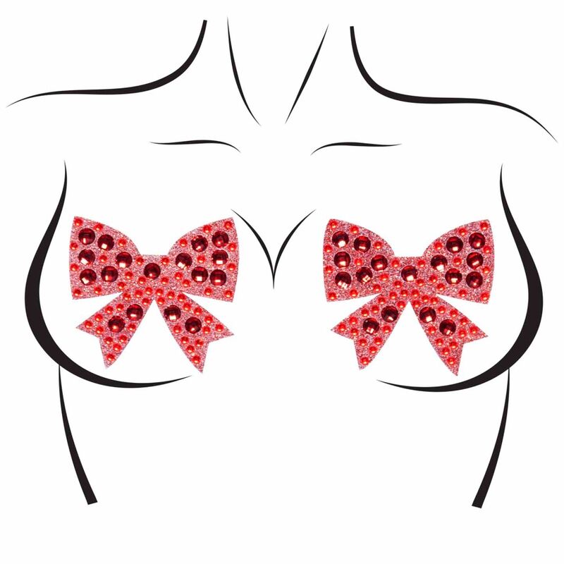 LEG AVENUE - COPRI CAPEZZOLI FIOCCHI TAGLIA UNICA – Fodere