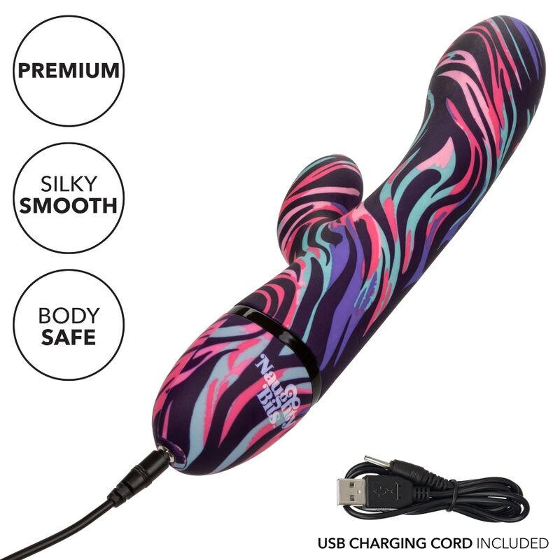 CALEXOTICS - MENAGE UN VIBRATORE MOI DUAL WAND – Vibratori di coniglio – foto 4