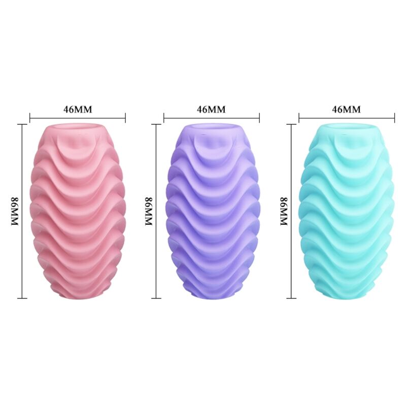 PRETTY LOVE - UOVO MASTURBATORE DOPPIO LOVE - 15 UNIT – Vagine con vibrazione – foto 5