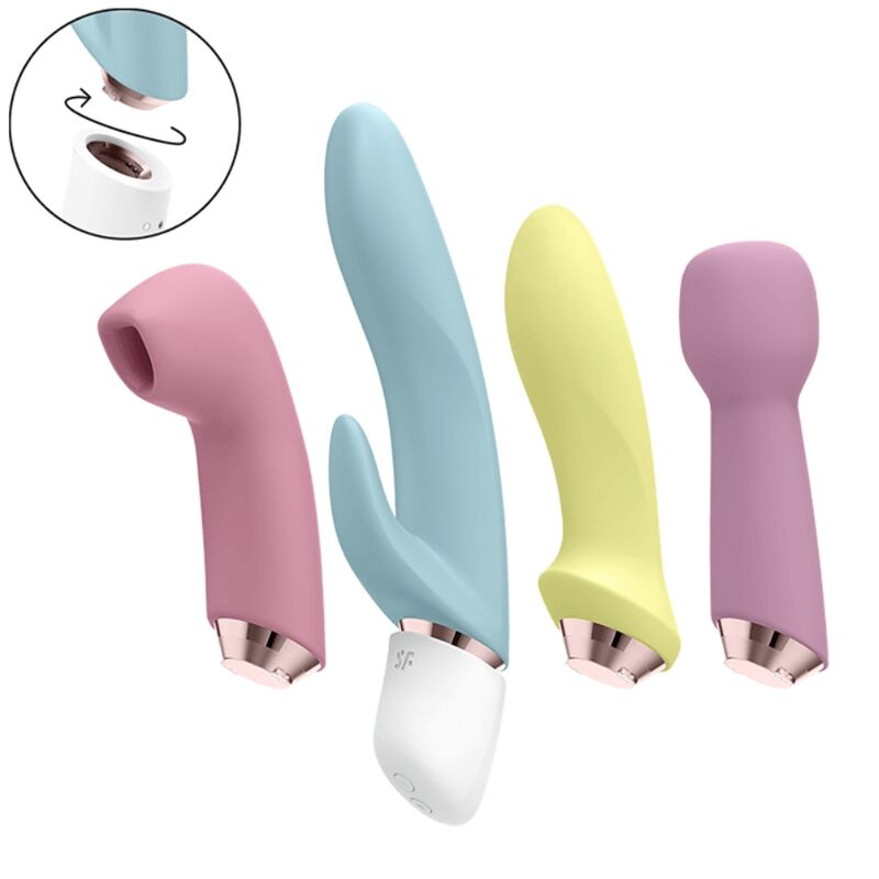 SATISFYER - MARVELOUS FOUR SET VIBRATORE E IMPULSO – kit Sex Toys – foto 3