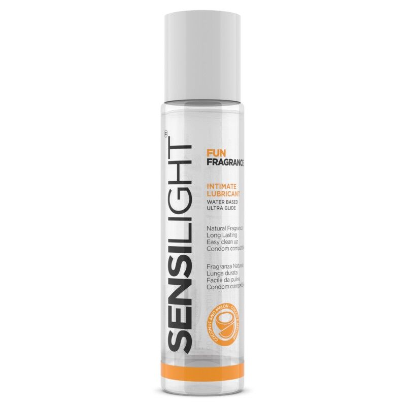 INTIMATELINE - LUBRIFICANTE SENSILIGHT A BASE ACQUA DI COCCO E MELONE 60 ML – Con sapori deliziosi