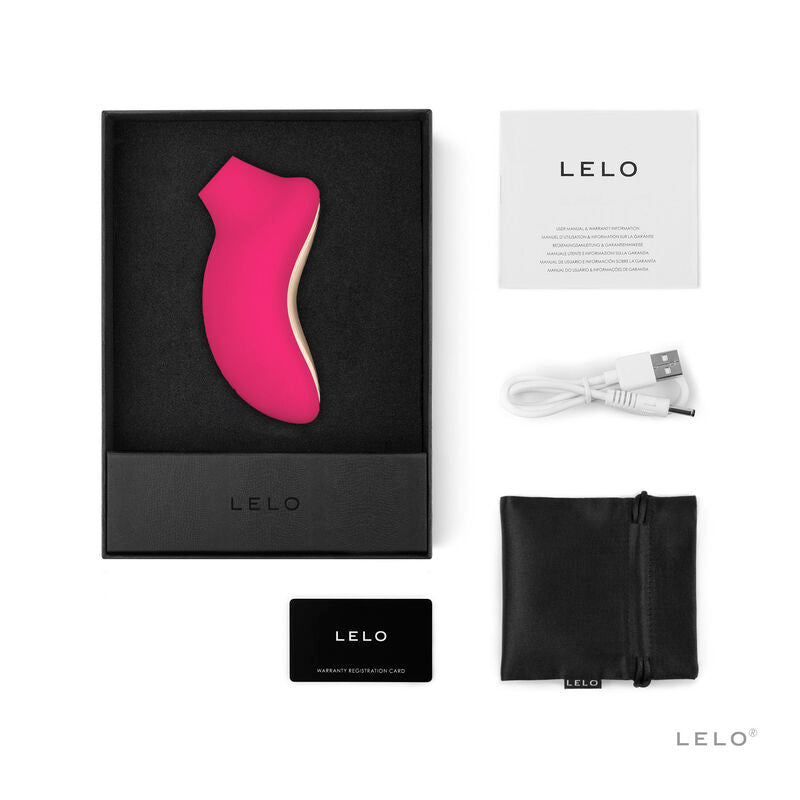 LELO - STIMOLATORE CLITORIDE SONA 2 CILIEGIA – Stimolatore dell'aria nessuna vibrazione – foto 4