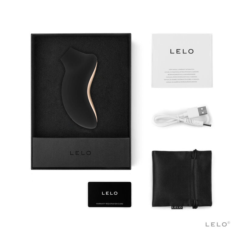 LELO - STIMOLATORE CLITORIDE SONA 2 NERO – Stimolatore dell'aria nessuna vibrazione – foto 4