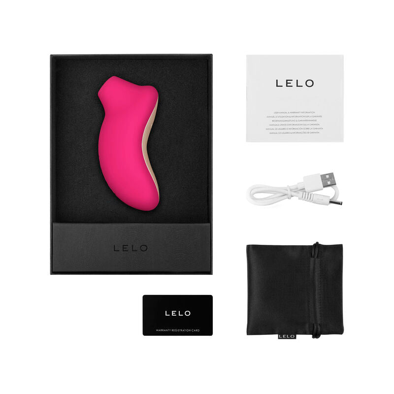 LELO - STIMOLATORE CLITORIDE SONA 2 CRUISE CHERRY – Stimolatore dell'aria nessuna vibrazione – foto 5