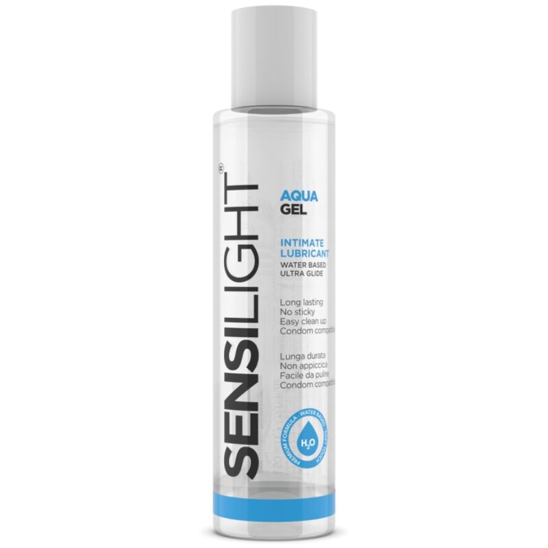 INTIMATELINE - LUBRIFICANTE SENSILIGHT A BASE ACQUA AQUAGEL 150 ML – A base d'acqua