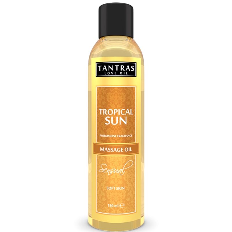 INTIMATELINE - TANTRAS LOVE OIL OLIO DA MASSAGGIO SOLE TROPICALE 150 ML – Oli da massaggio non aromatizzati