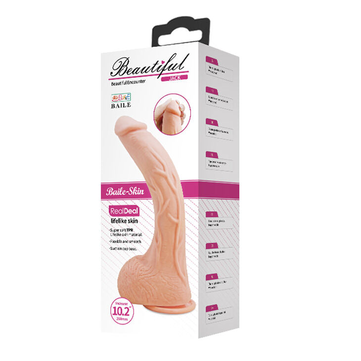BAILE - BEAUTIFUL JACK 26 CM – Peni realistici – foto 5